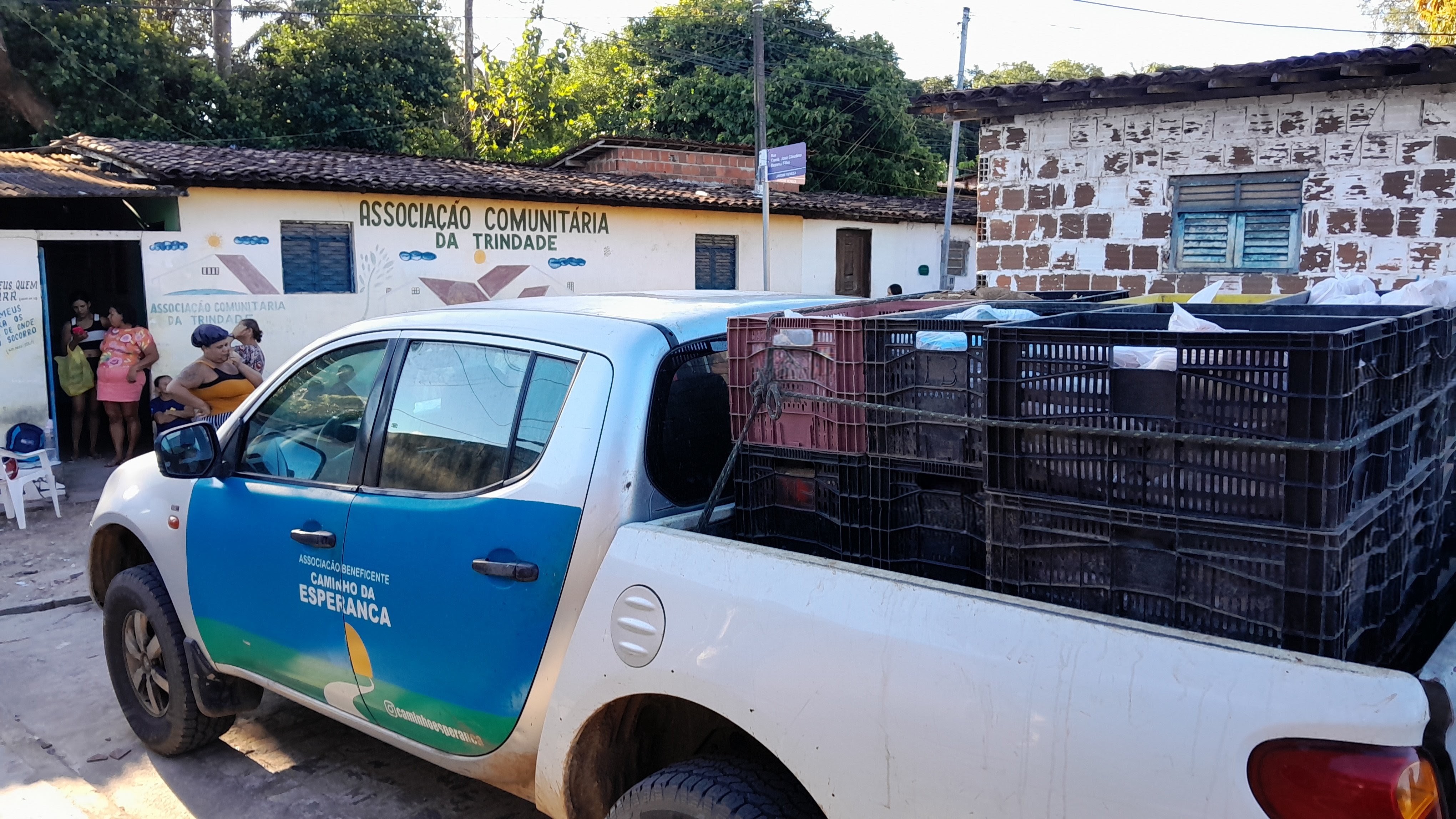 ABCDE assegura dignidade alimentar à Comunidade Trindade