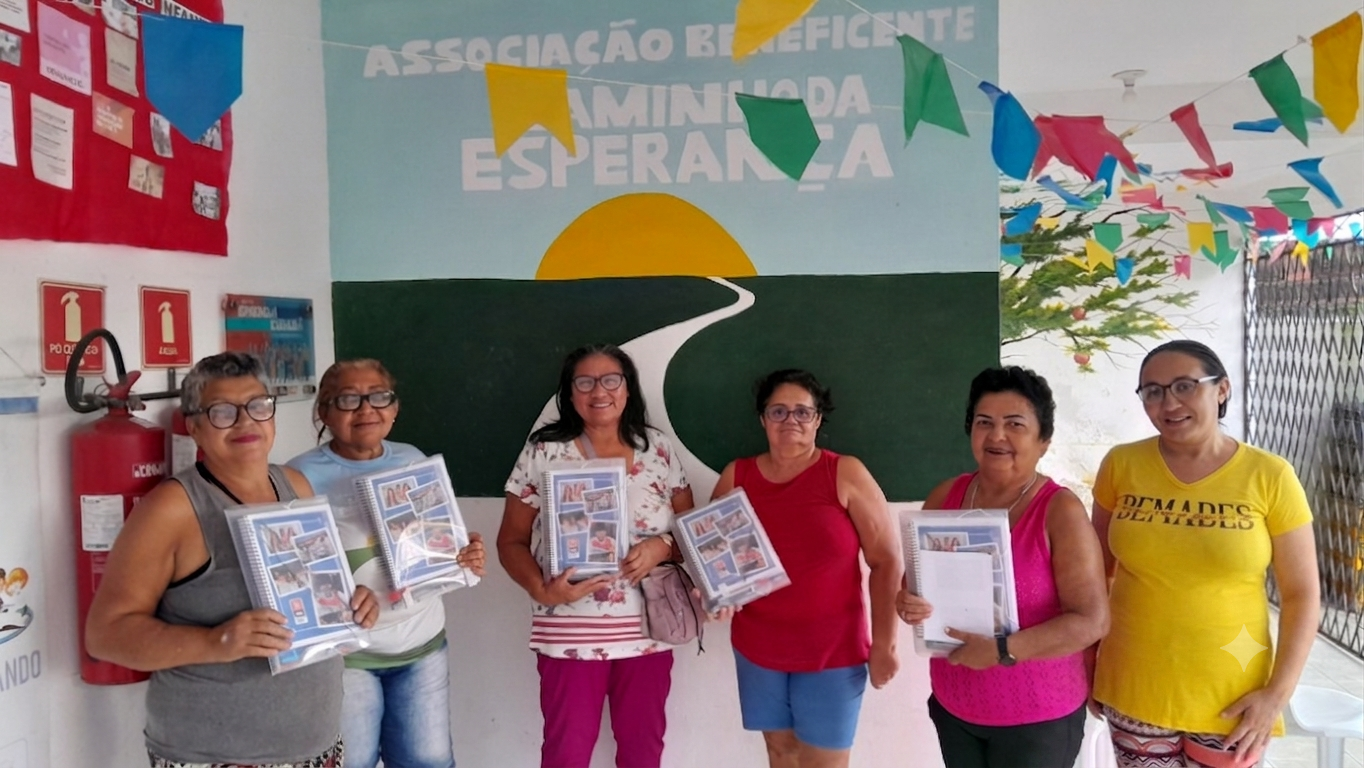 Um Novo Capítulo: Entrega dos Materiais de Alfabetização EJA na Caminho da Esperança