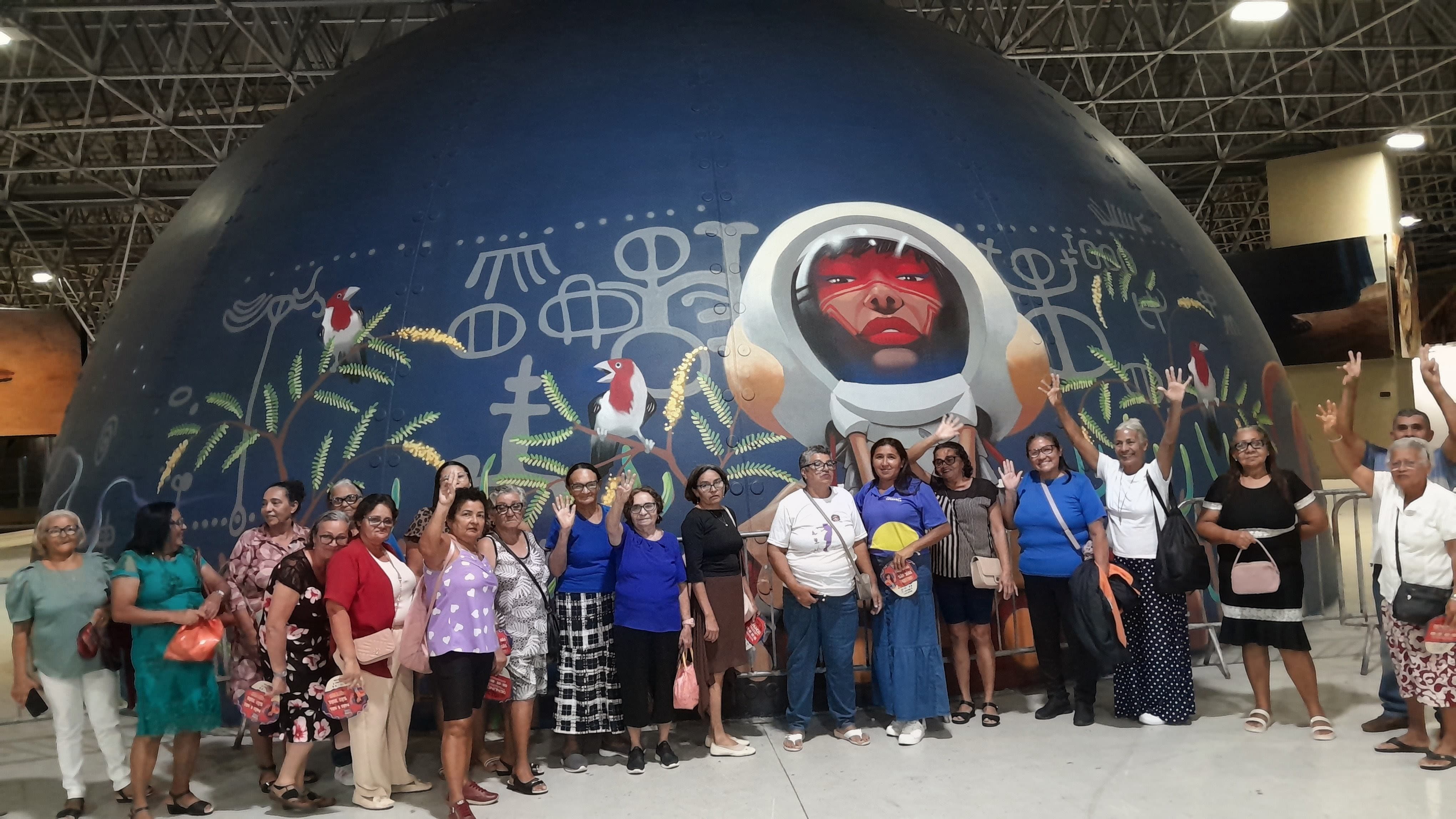 Grupo Apaixonadas pela Vida marca presença em evento do Orçamento Democrático no Espaço Cultural